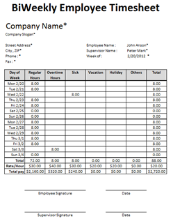 timesheet excel employee hours template worked calculate payroll formula minus lunch templates spreadsheet letter spreadsheetml exceltemplates